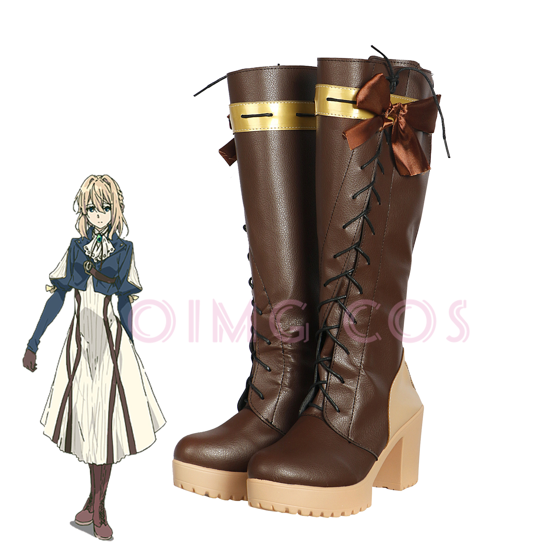 Violet Evergarden Dress - Violet Evergarden Cosplay Shoes for Halloween