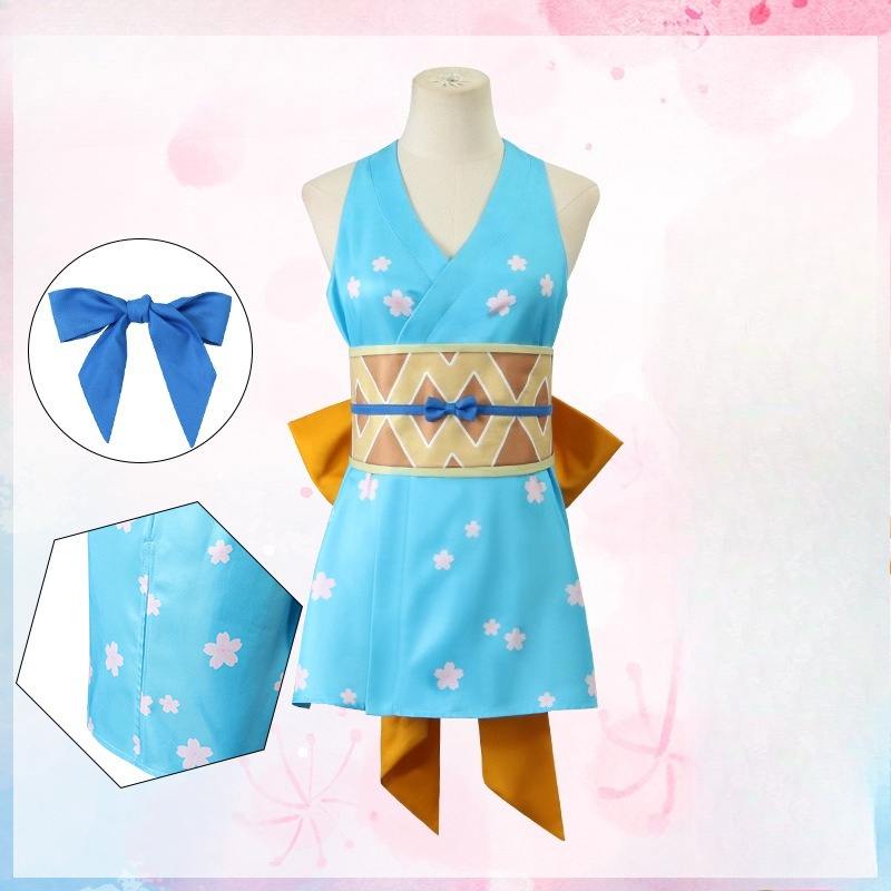 Anime Cosplay Idea - Anime Nami Pajamas Dress Woman Cosplay
