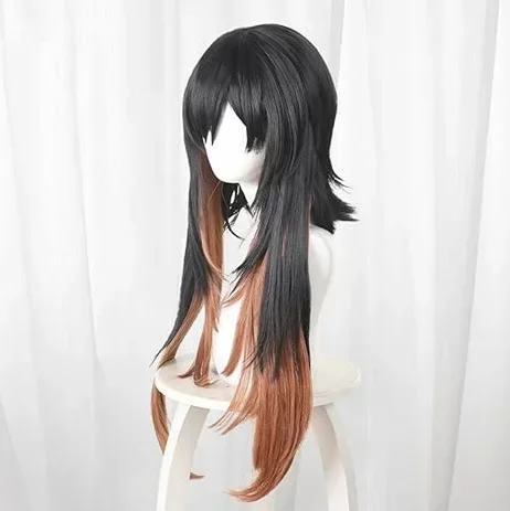Anime Cosplay Girl With Black Hair - Anime Gachiakuta Amo Empool Cosplay Wig