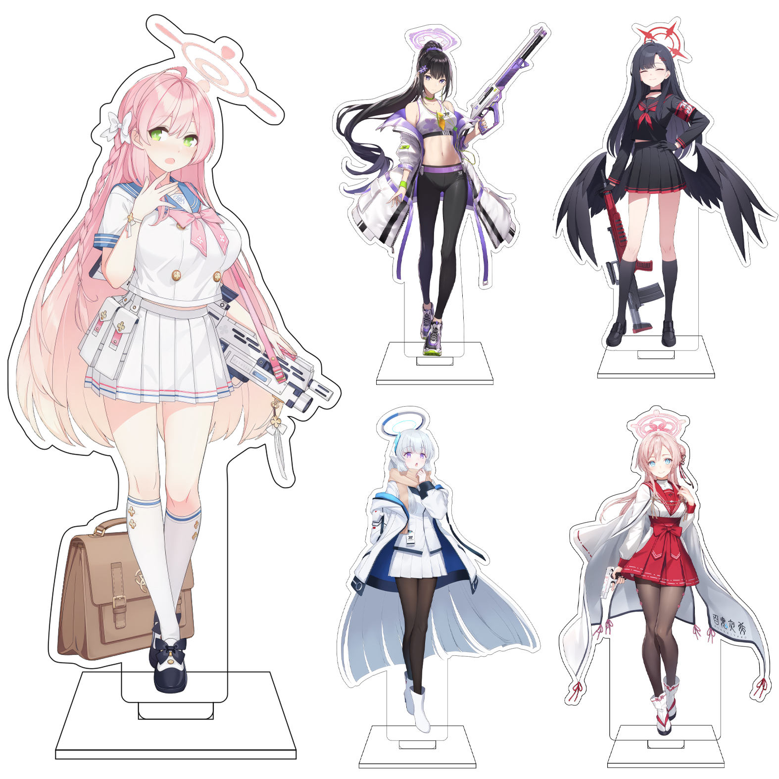Anime Cosplay And Costumes - 16CM Anime Blue Archive Cosplay Acrylic
