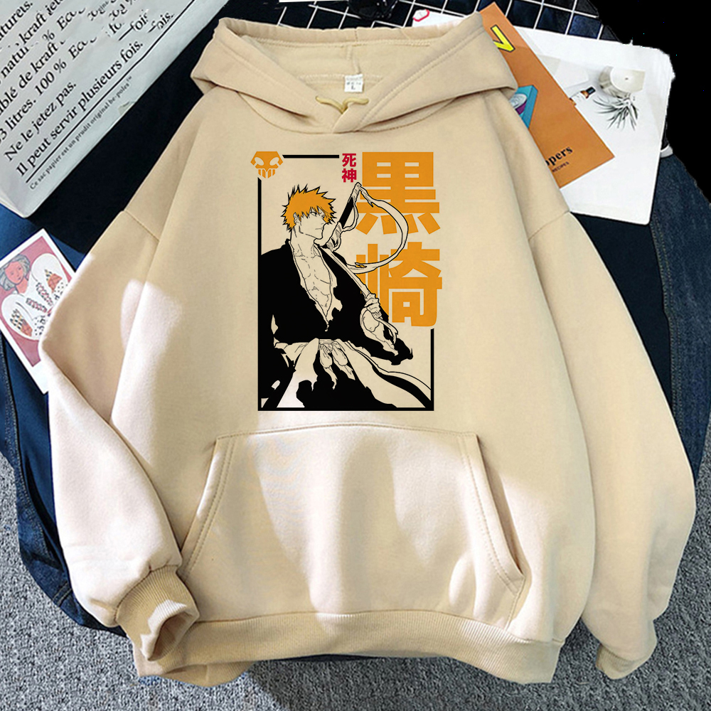 Bleach Captain Coat - Hot Anime Bleach Graphic Hoodie Harajuku