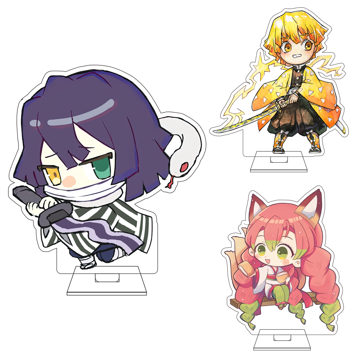 Anime Cosplay And Costumes - 10CM Anime Demon Cosplay Cute Acrylic