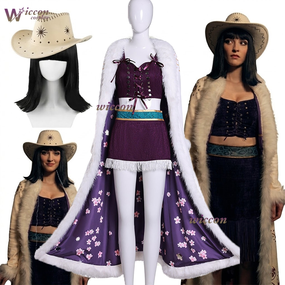 Anime Cosplay Nico Robin - Lera abova Style Nico Cosplay Costume