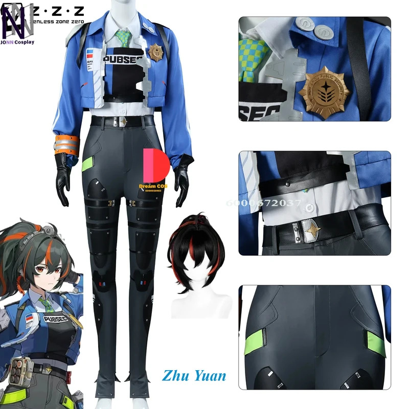 Anime Cosplay Youtube - Zenless Zone Zero Game Zhu Yuan