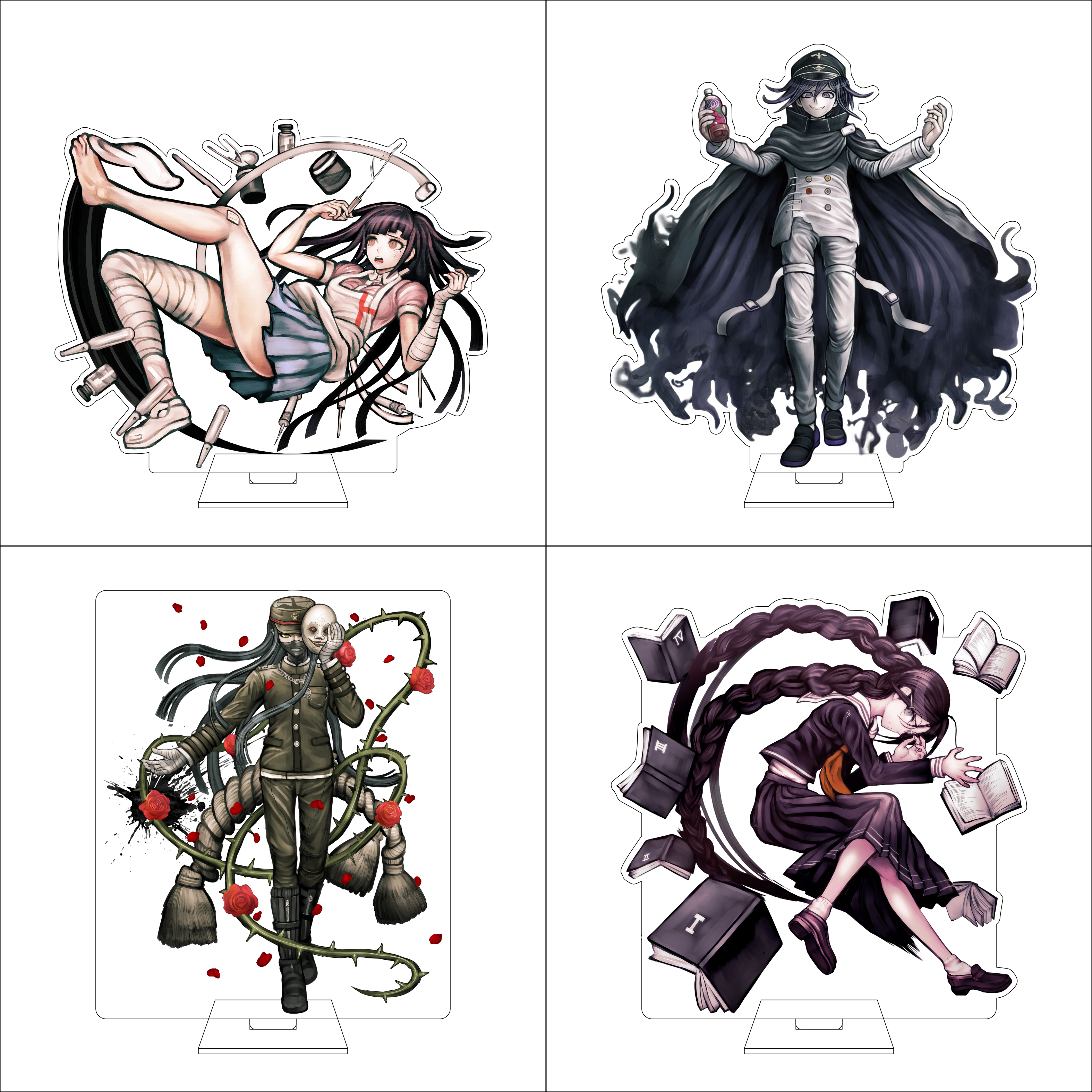 Anime Cosplay And Costumes - 16CM Anime Danganronpa Cosplay Acrylic Figure