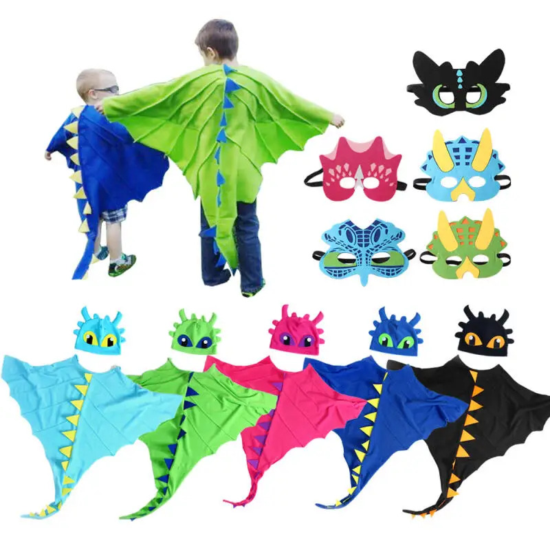 Anime Cosplay Youtube - Dinosaur Cloak and Mask and Hat