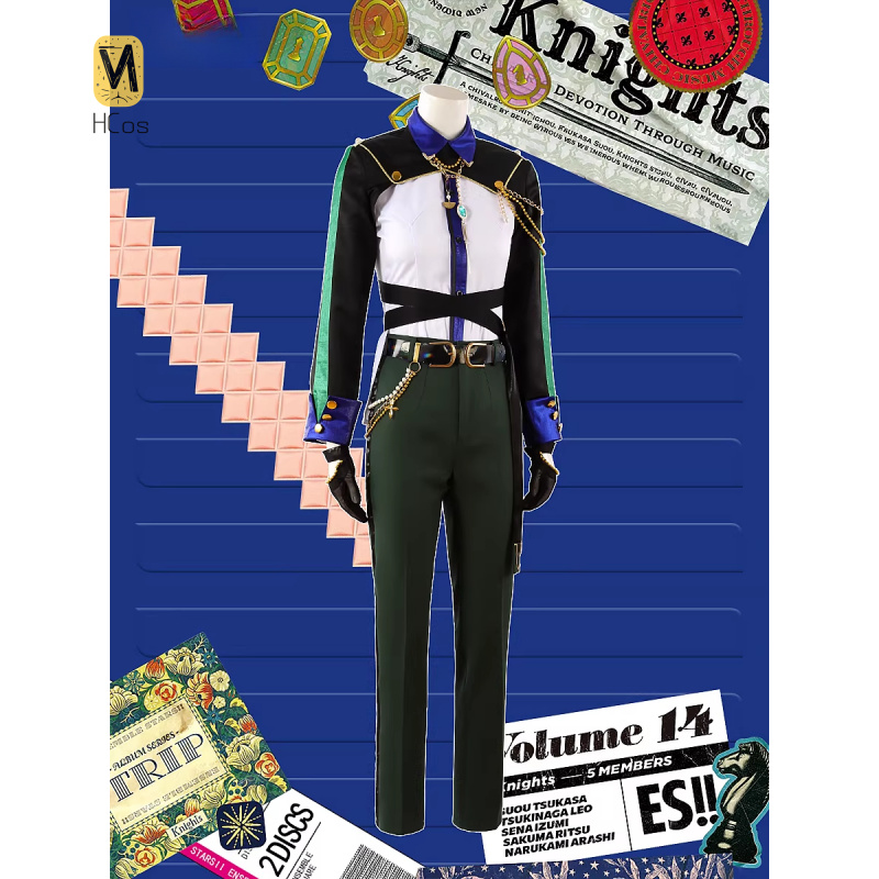 HCos Ensemble Stars knights tr - Anime Cosplay Dress For Men 评论和价格