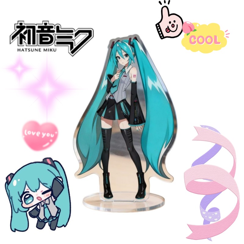 Hatsune Miku 10cm Acrylic Stan - Anime Cosplay Characters 评论和价格