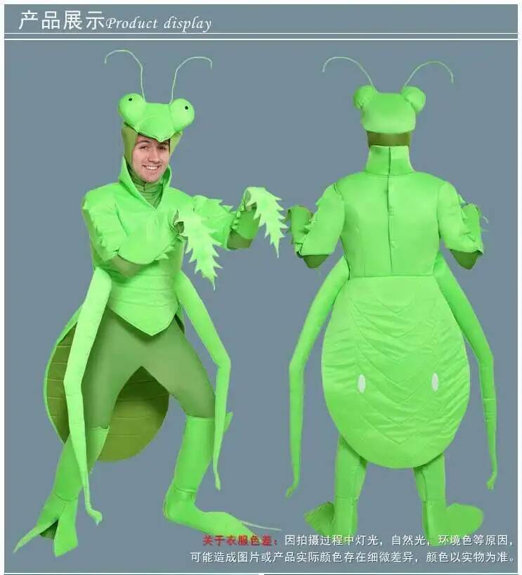 Adult Halloween Green Cricket  - Anime Cosplay Characters 评论和价格