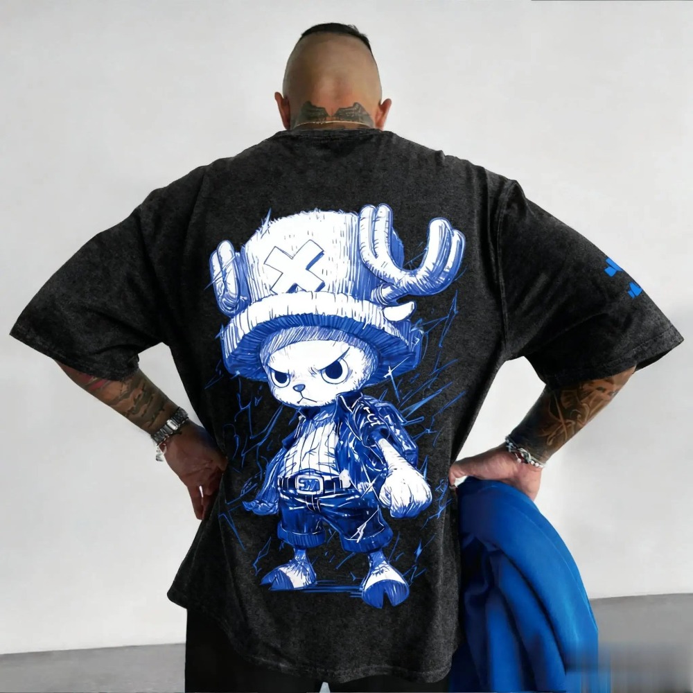 ONE PICE Anime Summer T-shirt  - Anime Cosplay And Costumes 评论和价格