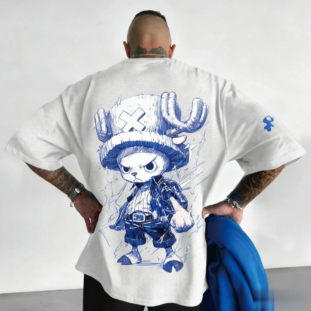 ONE PICE Anime Summer T-shirt  - Anime Cosplay And Costumes 评论和价格