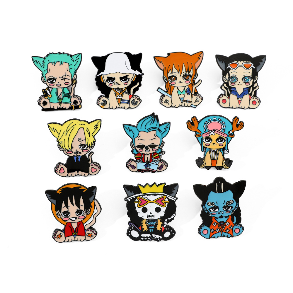 Anime Funny Cartoon Brooch Cut - Anime Cosplay Nico Robin 评论和价格