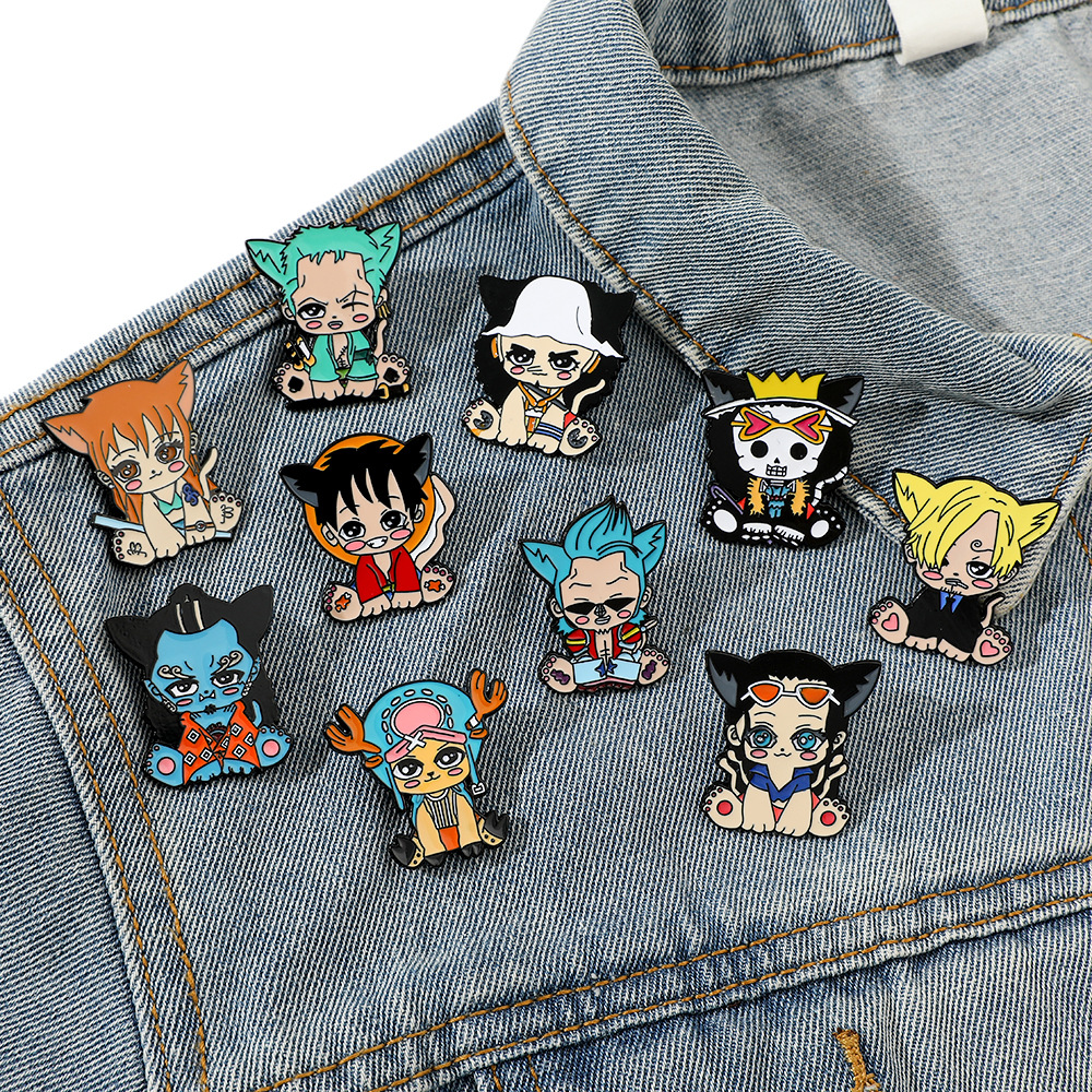 Anime Funny Cartoon Brooch Cut - Anime Cosplay Nico Robin 评论和价格