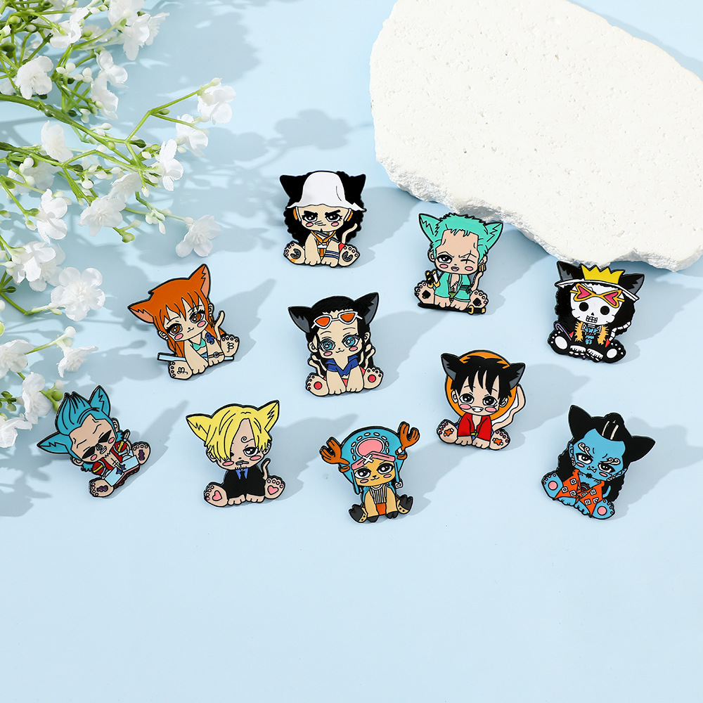 Anime Funny Cartoon Brooch Cut - Anime Cosplay Nico Robin 评论和价格