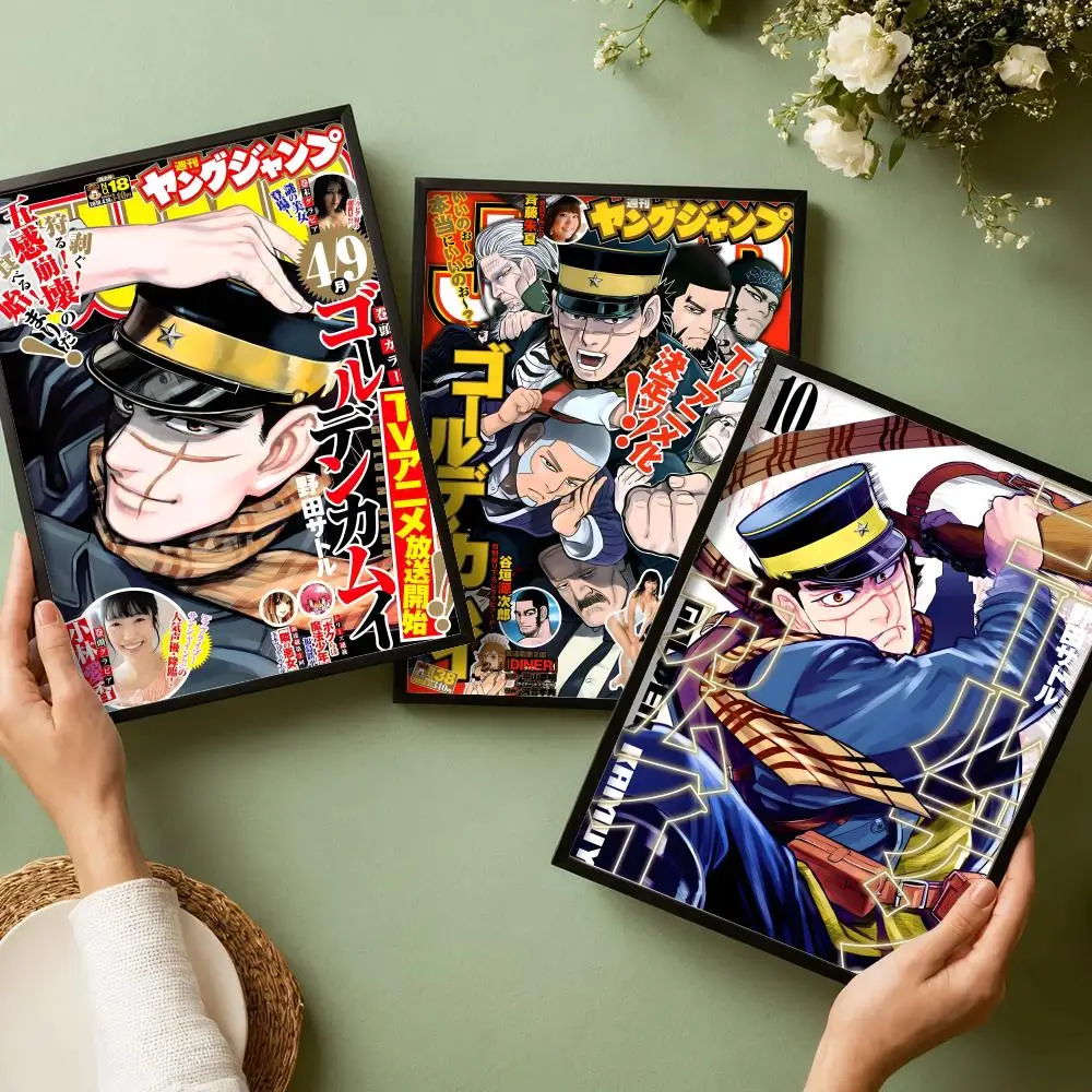 Anime G-Golden Kamuy Poster De - Anime Cosplay Wallpaper 评论和价格