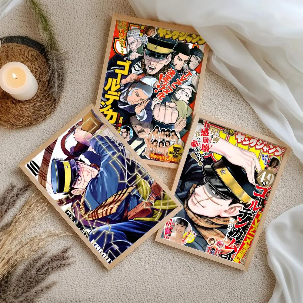 Anime G-Golden Kamuy Poster De - Anime Cosplay Wallpaper 评论和价格