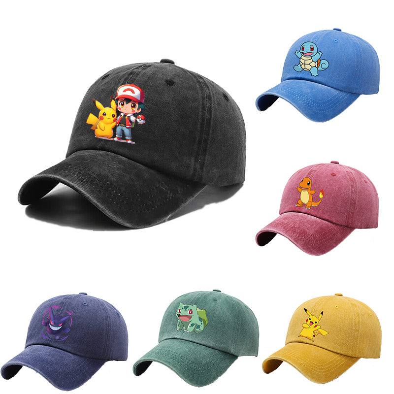 Children Baseball Cap Men Wome - Anime Cosplay Pokemon 评论和价格
