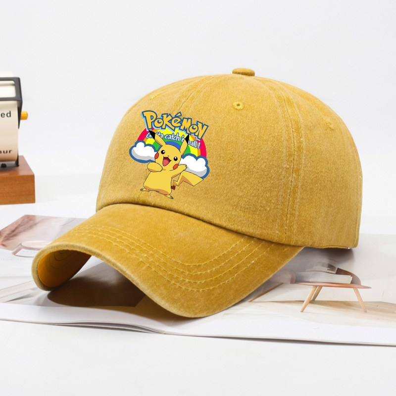 Children Baseball Cap Men Wome - Anime Cosplay Pokemon 评论和价格