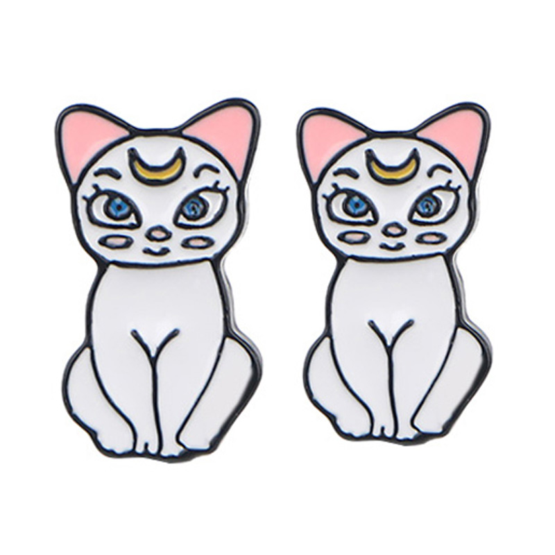Korean Style Black Cat Earring - Anime Cosplay Korean Girl 评论和价格