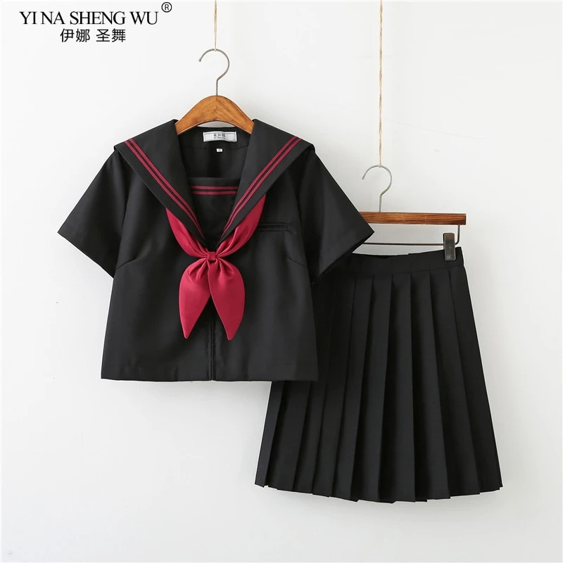 BLACK Orthodox College Style J - Anime Cosplay Korean Girl 评论和价格