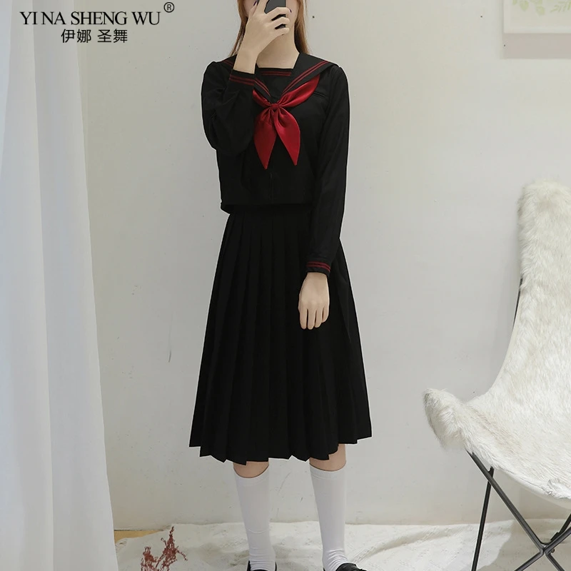 BLACK Orthodox College Style J - Anime Cosplay Korean Girl 评论和价格