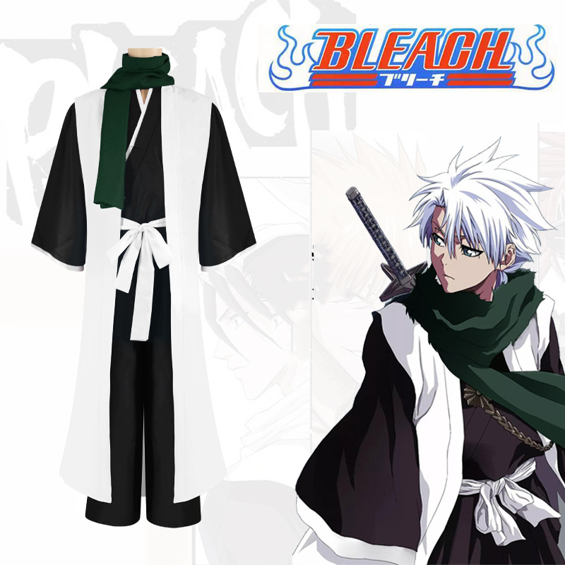 Anime BLEACH Hitsugaya Toshiro - Bleach Captain Coat 评论和价格