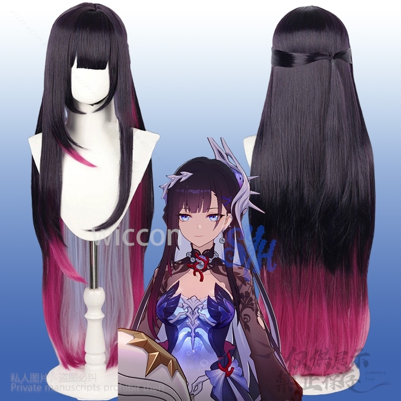 Helektra Cosplay Game Honkai：S - Anime Cosplay Girl With Black Hair 评论和价格