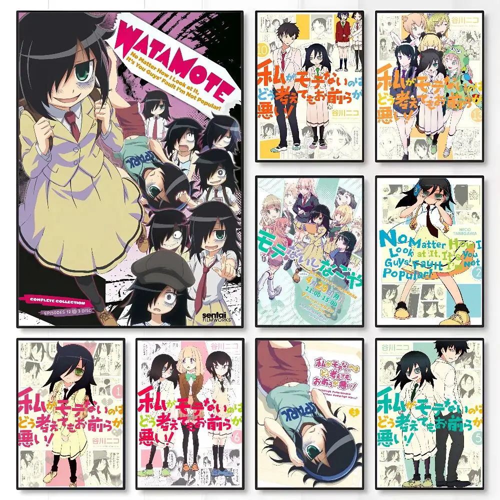 Anime W-Watamote Kuroki Tomoko - Anime Cosplay Wallpaper 评论和价格