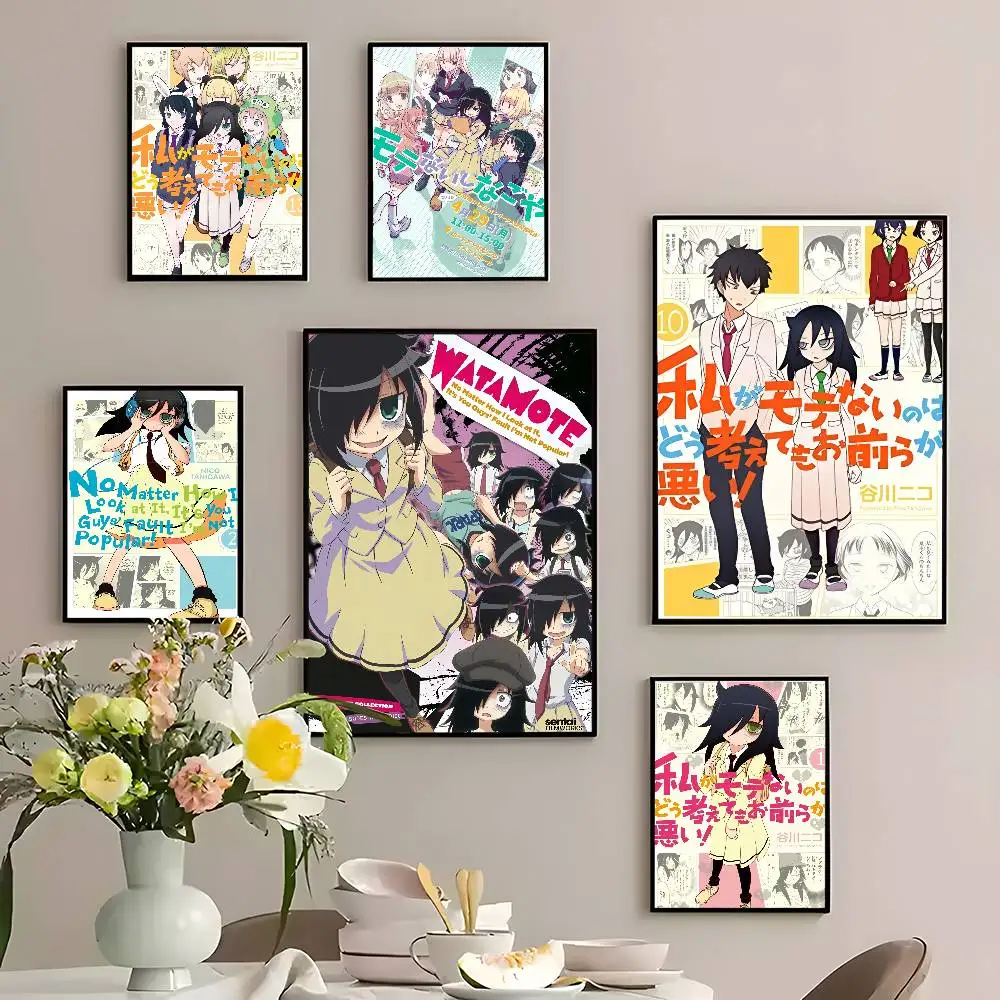 Anime W-Watamote Kuroki Tomoko - Anime Cosplay Wallpaper 评论和价格