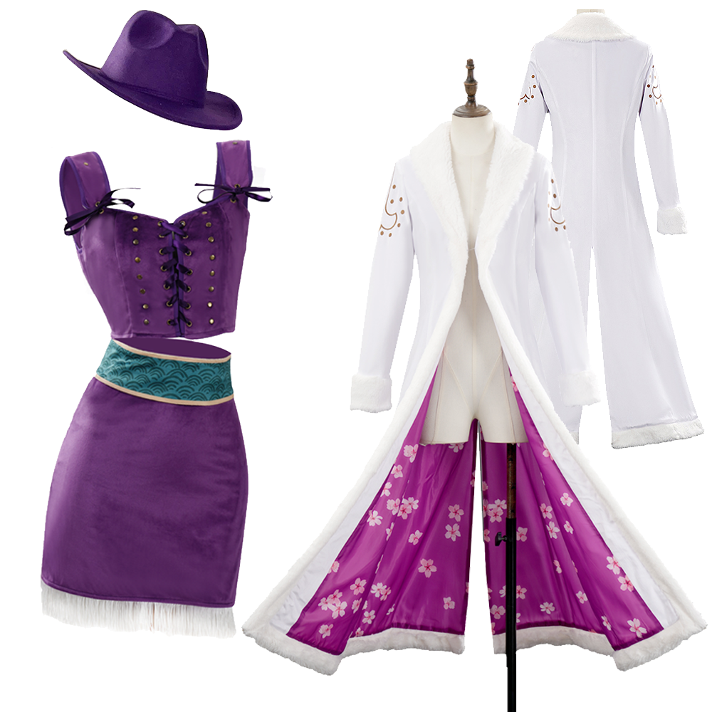 Nico Robin Cosplay Costume Ani - Anime Cosplay Nico Robin 评论和价格