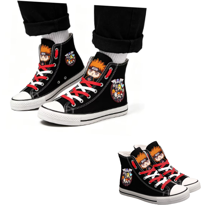 Naruto Uzumaki High-Top Canvas - Anime Cosplay Idea 评论和价格