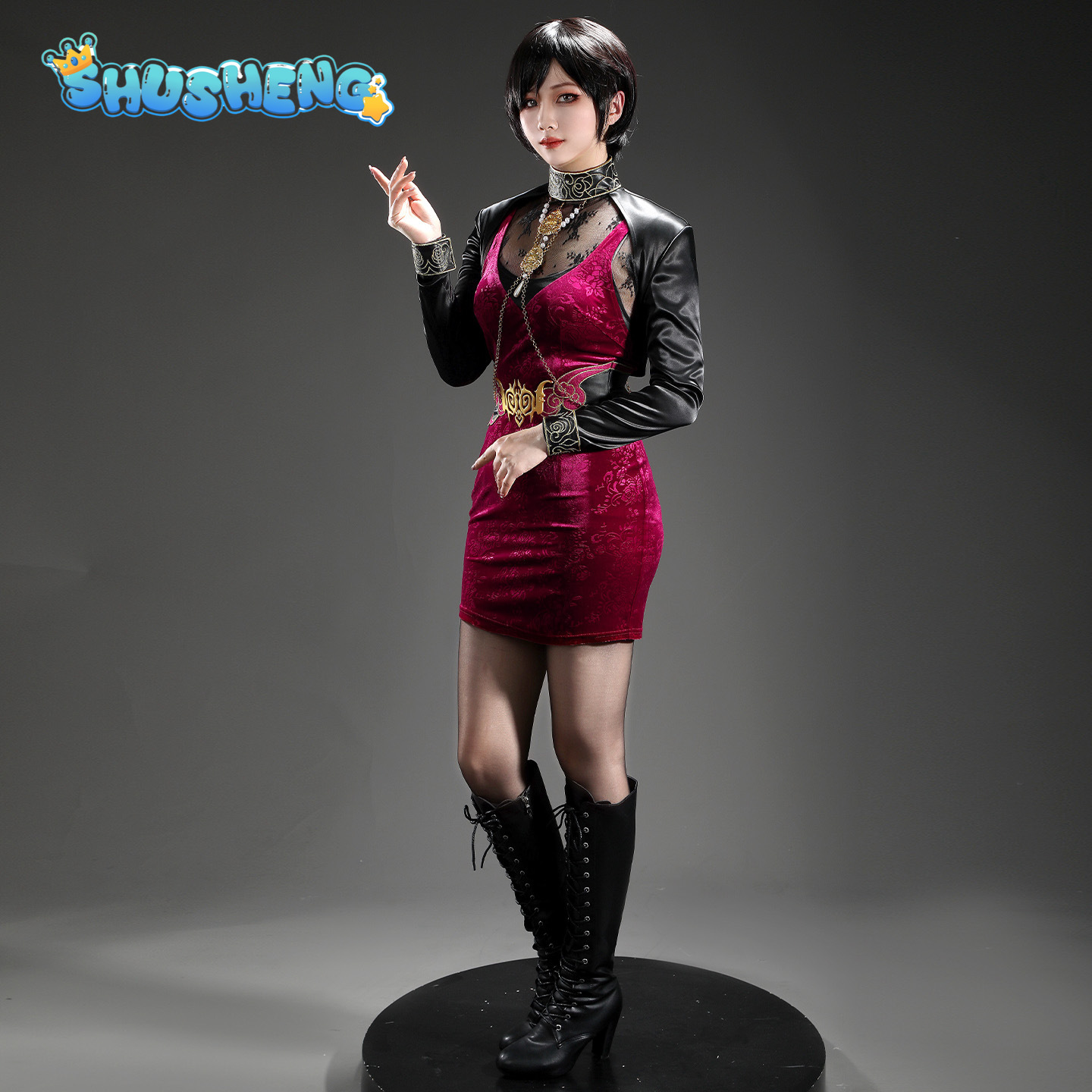 Ada Wong 30th anniversary Resi - Anime Cosplay Dress For Men 评论和价格