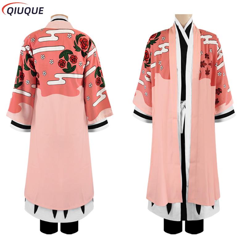 Kyoraku Shunsui Cosplay Bleach - Bleach Captain Coat 评论和价格