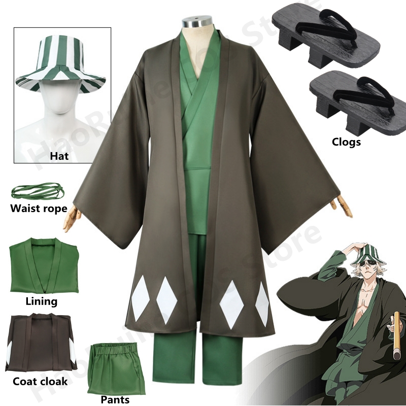 Hot Anime Bleach Cosplay Uraha - Bleach Captain Coat 评论和价格