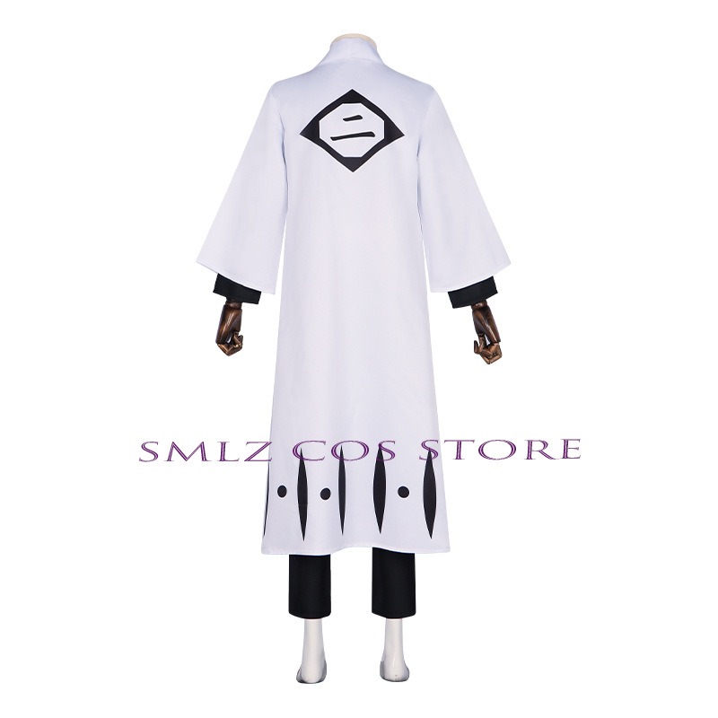 Anime Aizen Sousuke Cosplay Ha - Bleach Captain Coat 评论和价格