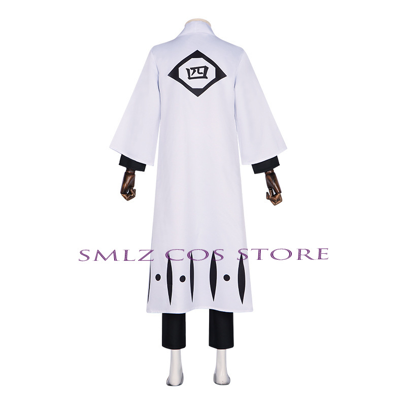 Anime Aizen Sousuke Cosplay Ha - Bleach Captain Coat 评论和价格
