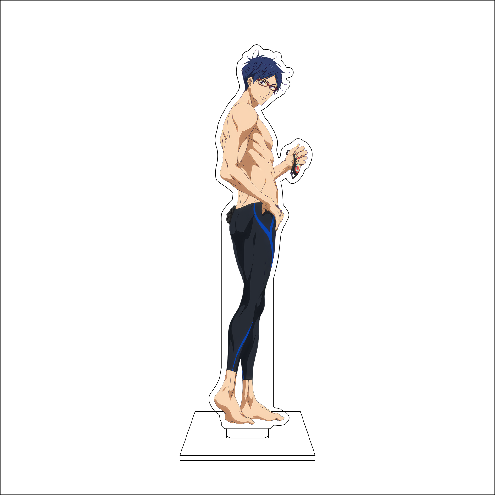 16CM Anime Free! Cosplay Acryl - Anime Cosplay And Costumes 评论和价格