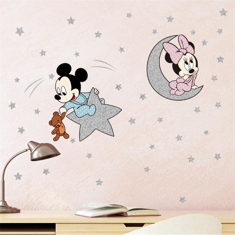 Cartoon Mickey Minnie Mouse Ba - Anime Cosplay Wallpaper 评论和价格