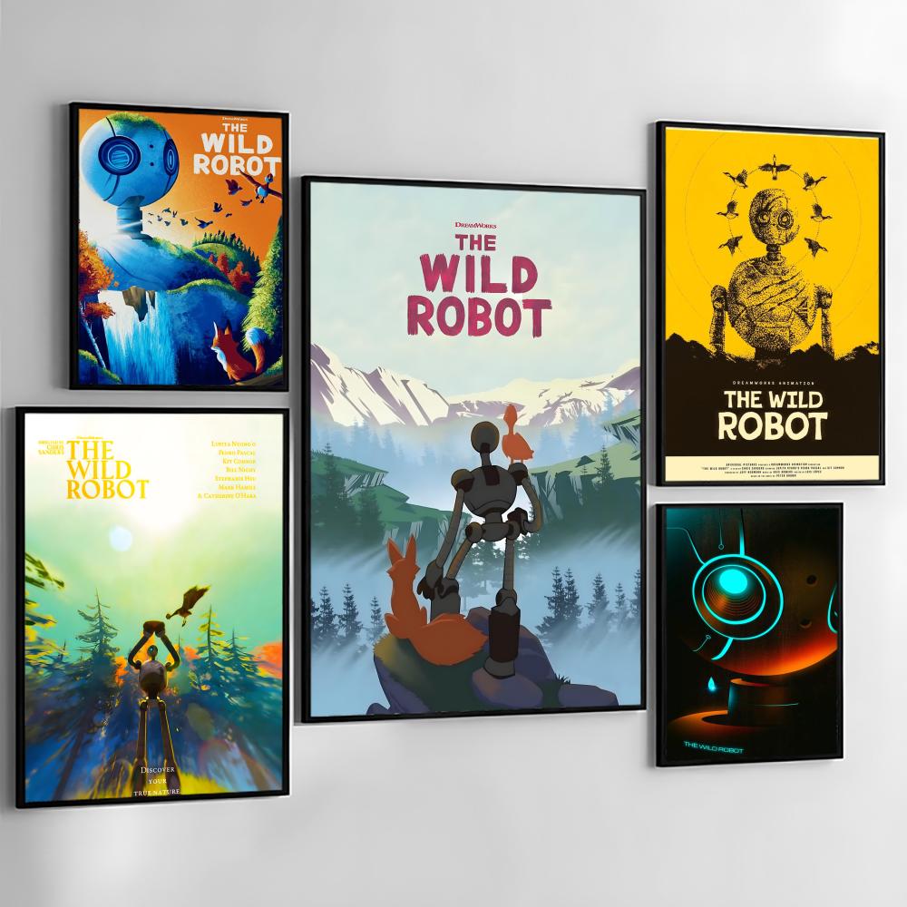 The W-Wild Robot Anime Poster  - Anime Cosplay Wallpaper 评论和价格