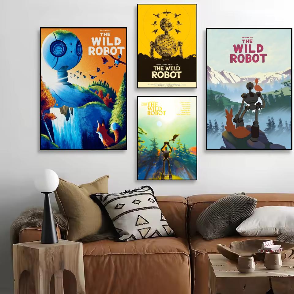 The W-Wild Robot Anime Poster  - Anime Cosplay Wallpaper 评论和价格