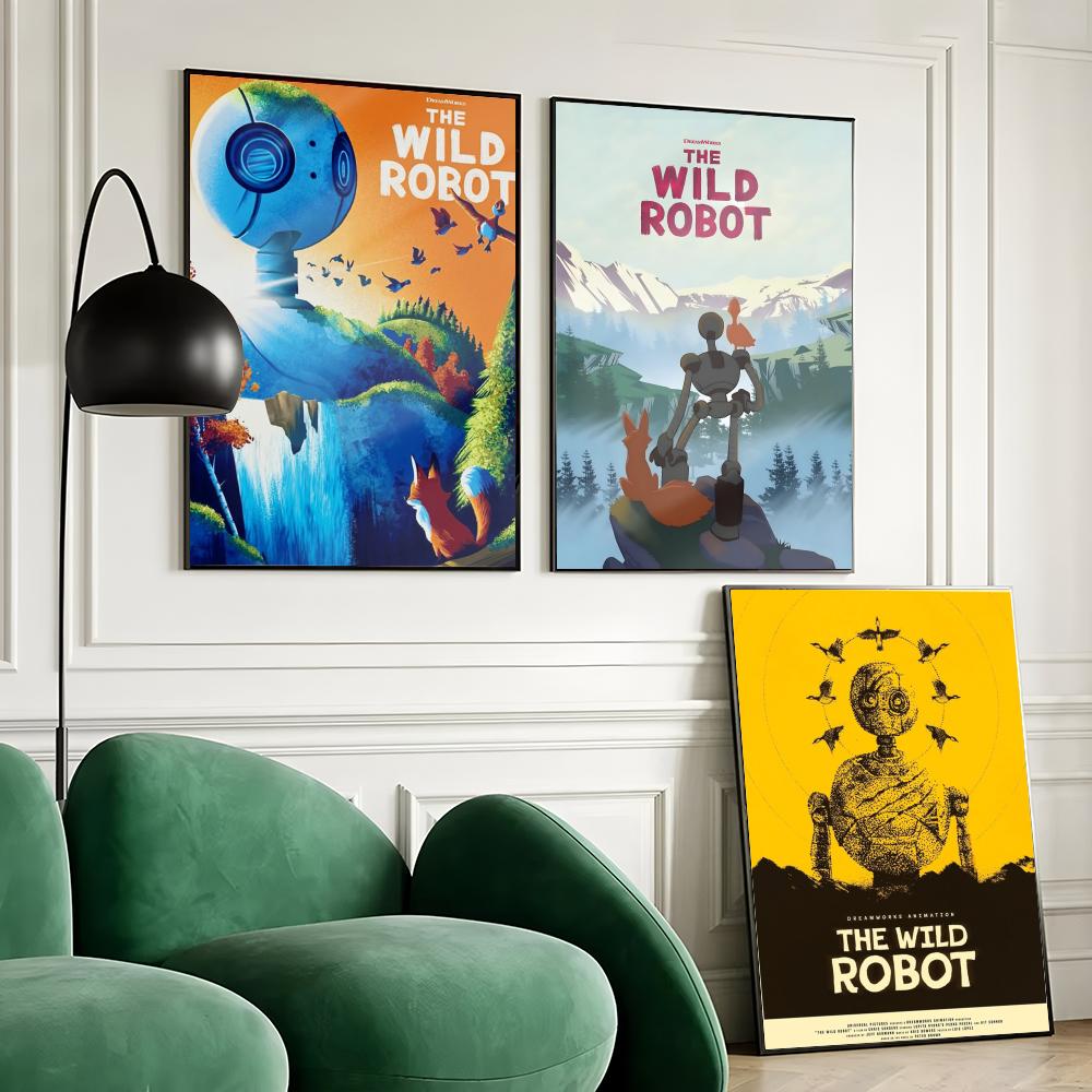 The W-Wild Robot Anime Poster  - Anime Cosplay Wallpaper 评论和价格