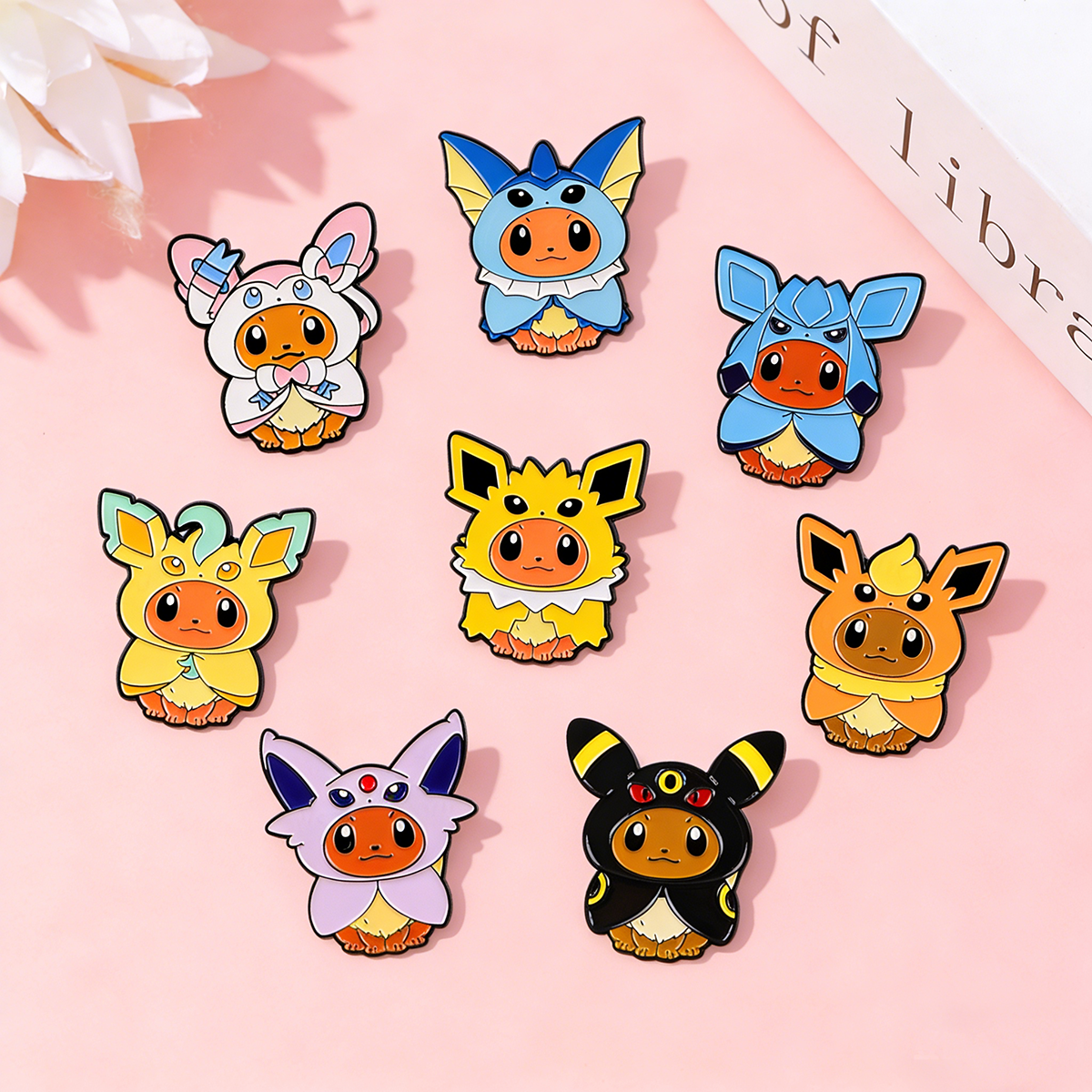 8Pcs Creative Cartoon Pokemon  - Anime Cosplay Pokemon 评论和价格