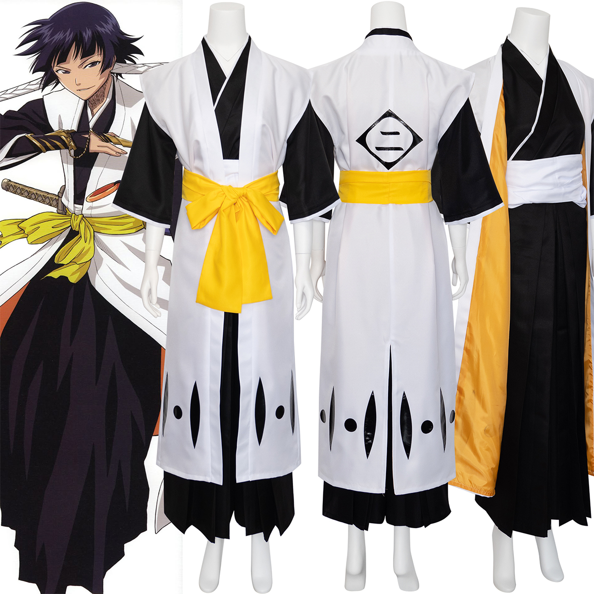 Sui-Feng Soi Fon Shaoling Feng - Bleach Captain Coat 评论和价格