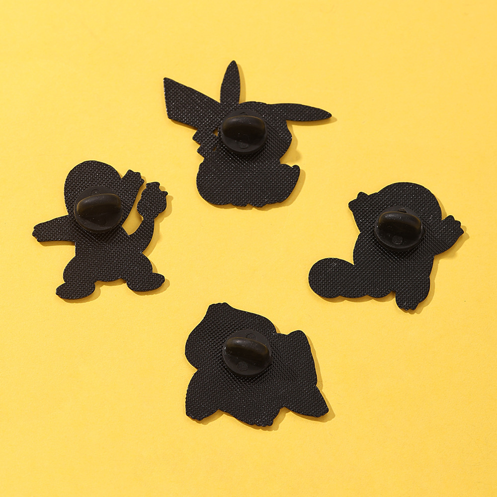 4Pcs Pokemon Enamel Pins Set,  - Anime Cosplay Pokemon 评论和价格