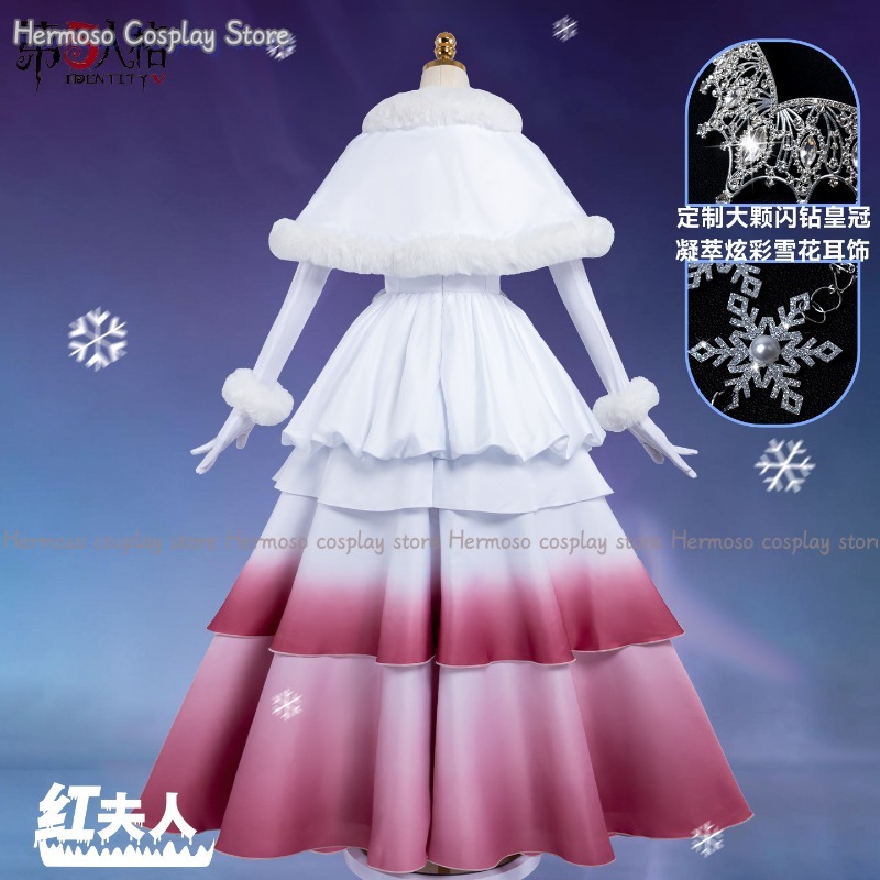 Game Identity Ⅴ Mary Bloody Qu - Anime Cosplay Dress For Men 评论和价格
