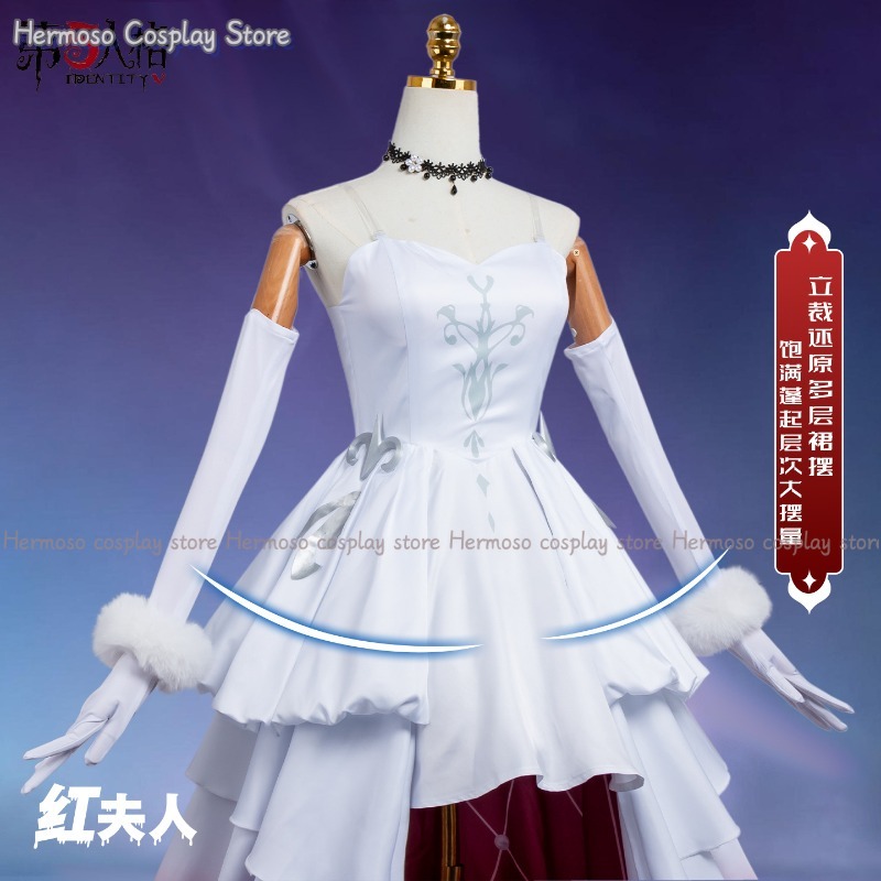 Game Identity Ⅴ Mary Bloody Qu - Anime Cosplay Dress For Men 评论和价格
