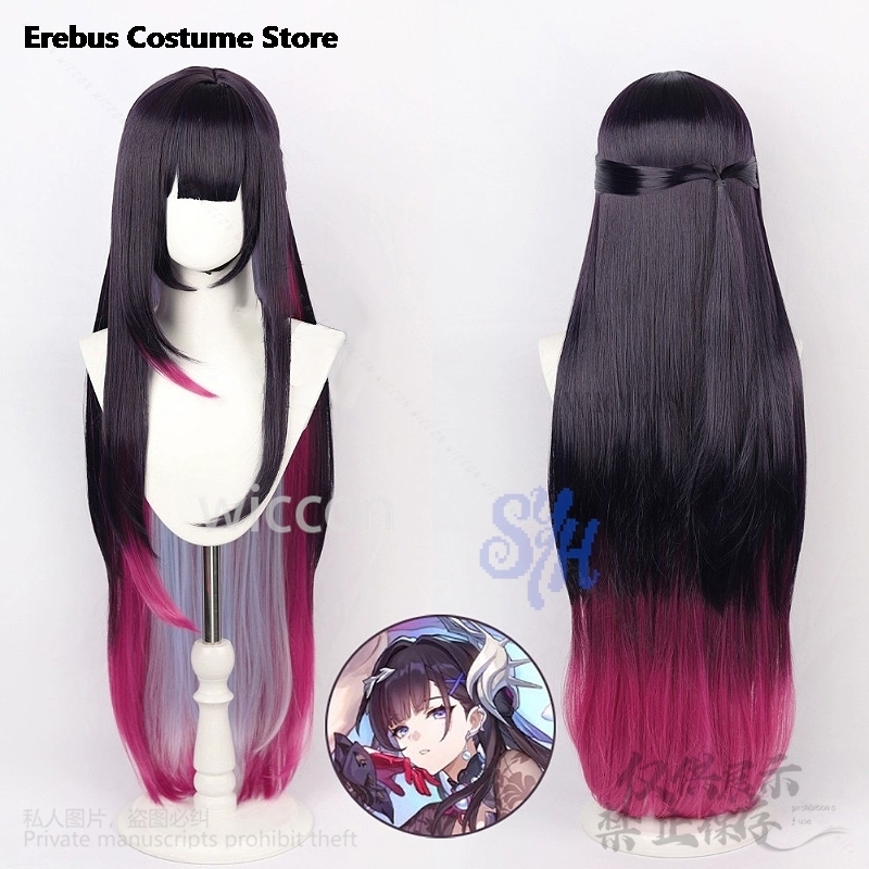 Helektra Cosplay Game Honkai：S - Anime Cosplay Girl With Black Hair 评论和价格