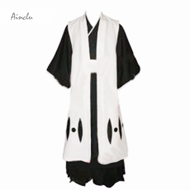 Anime BLEACH Ichimaru Gin Cosp - Bleach Captain Coat 评论和价格