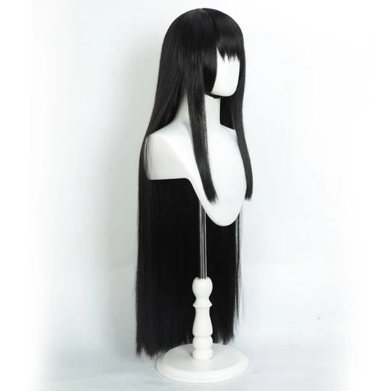 qq28LQOsaragi Wig Gothic Taro  - Anime Cosplay Girl With Black Hair 评论和价格