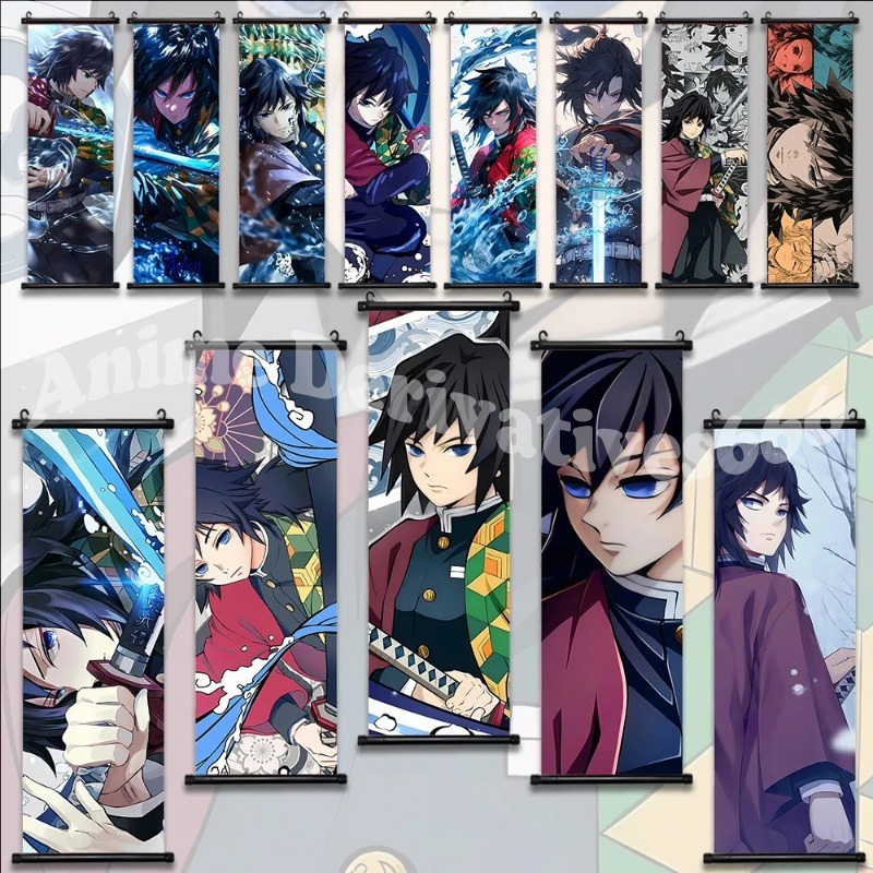 Giyu Tomioka Demon Slayer Wall - Anime Cosplay Wallpaper 评论和价格